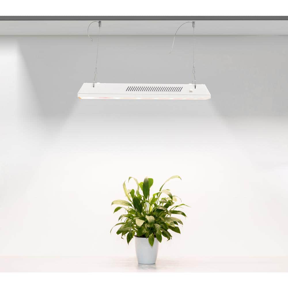 2 ft. 100-Watt White Full Spectrum LED Linkable Plant Grow Light Daylight - Hercitys