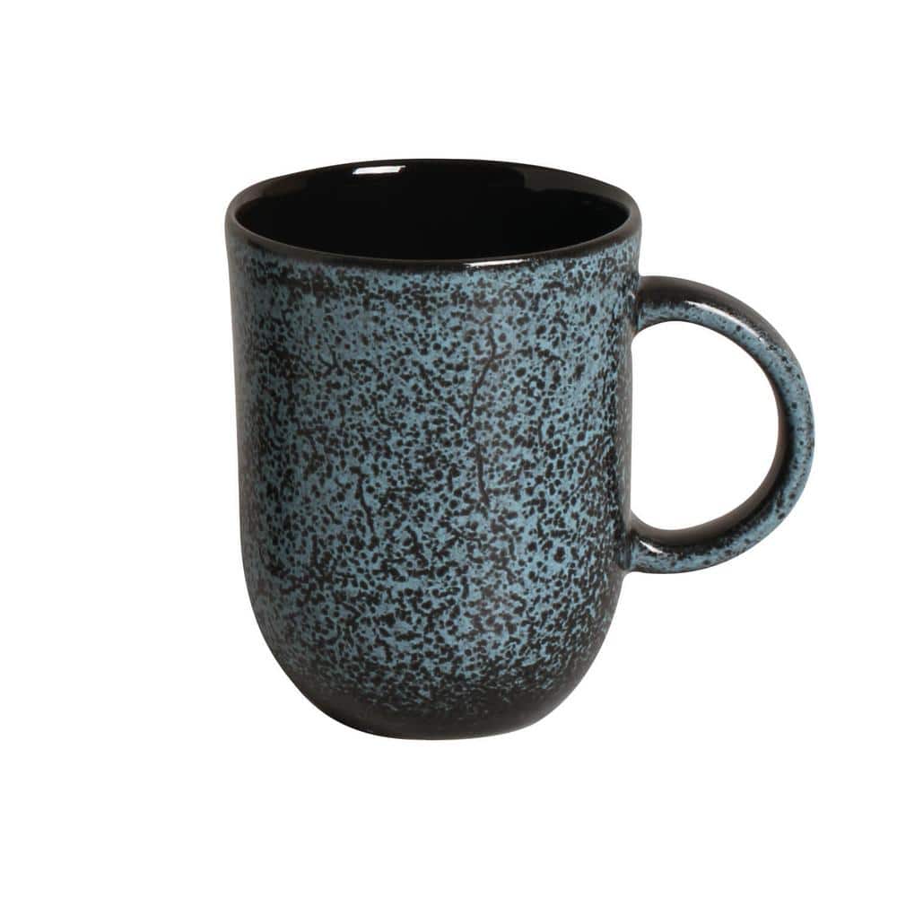 11.16 oz. Night Sky Stoneware Coup Mug (Set of 4) - Hercitys