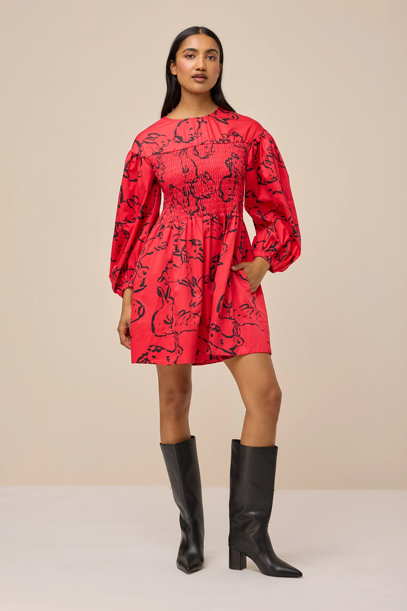 FABLE MINI DRESS - BUNNY - Hercitys