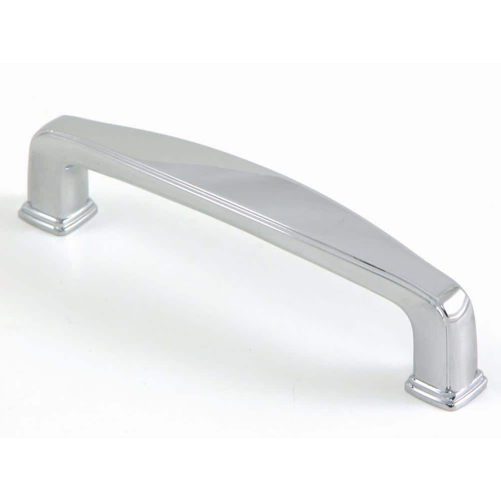 3-3/4 in. Center-to-Center Polished Chrome Providence Arch Cabinet Pull (10-Pack) - Hercitys
