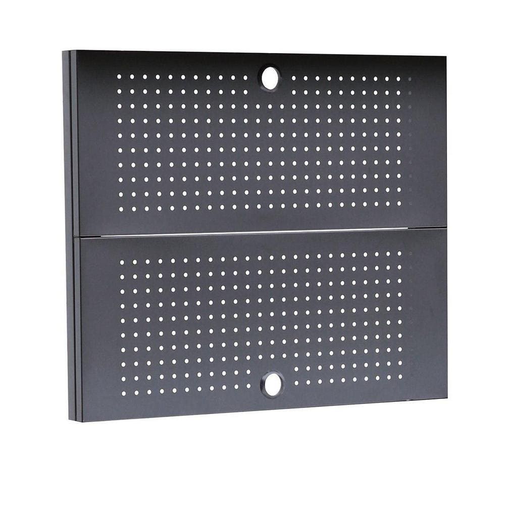 12.5 in. H x 30.5 in. W Black Steel Pegboard - Hercitys
