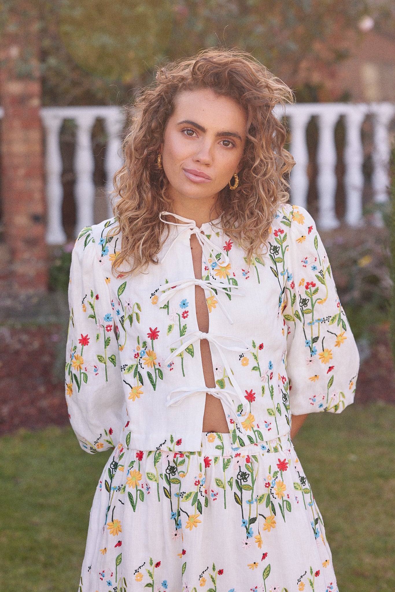 SUKI BLOUSE - GARDEN - Hercitys