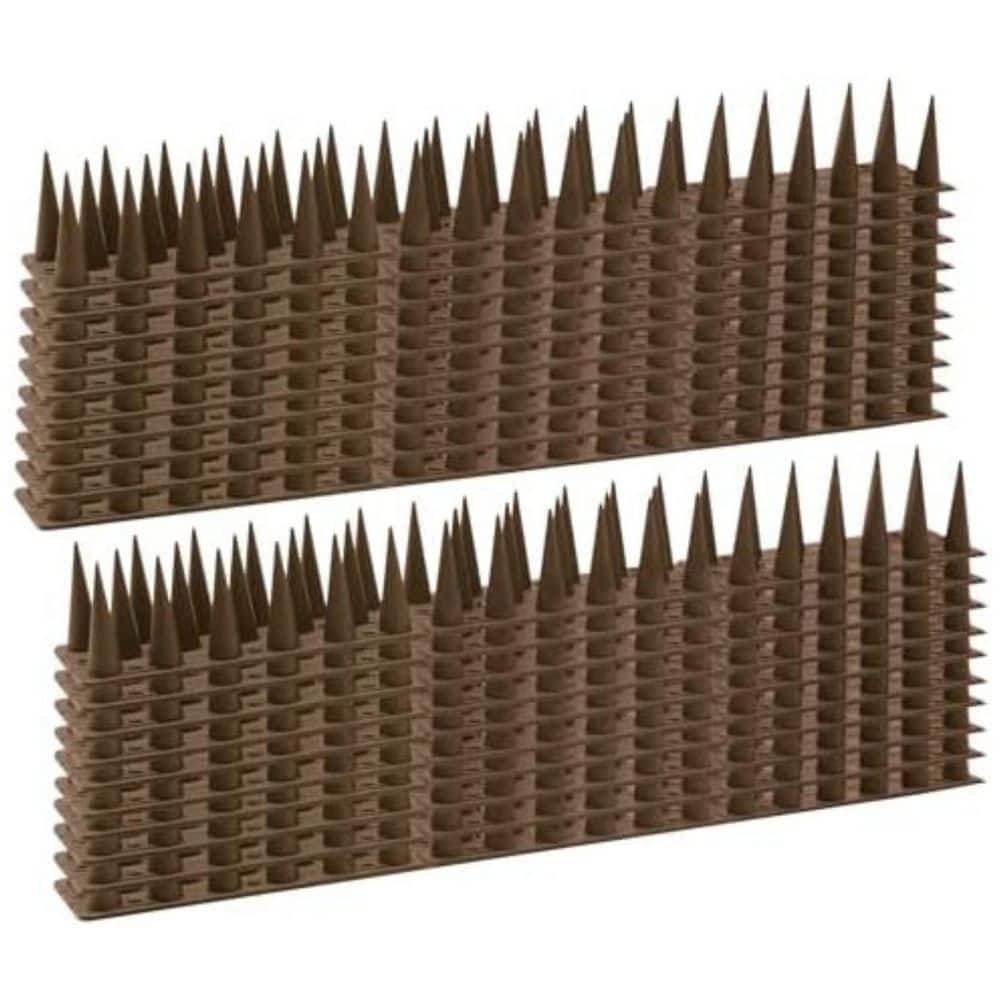 22 ft. Outdoor Bird Deterrent Spikes for Pigeon Woodpecker Squirrel Raccoon and Cat - Hercitys