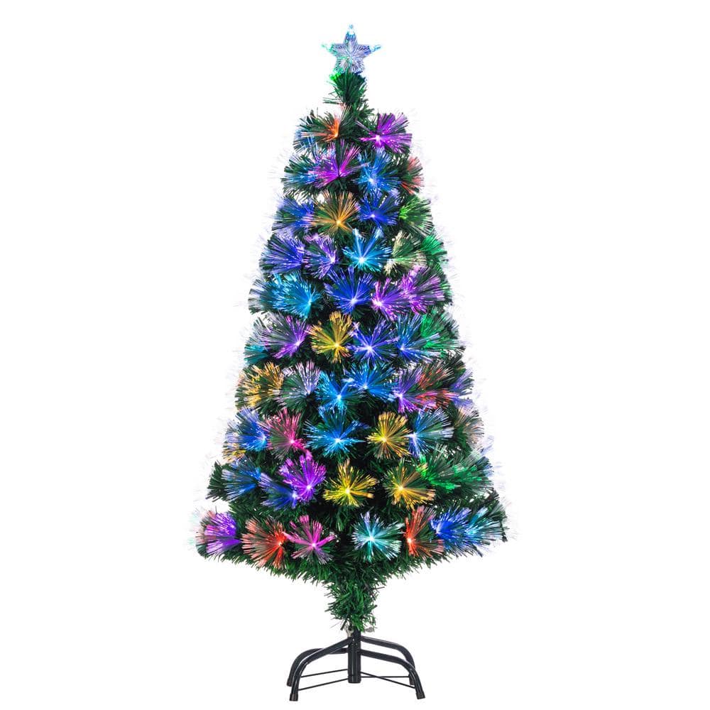 4 ft. H Fiber Optic Color-Changing Tree - Hercitys