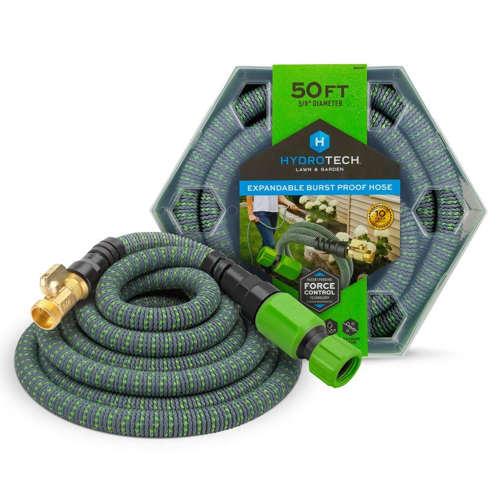 5/8 in. Dia. x 50 ft. Expandable Garden Water Hose - Hercitys