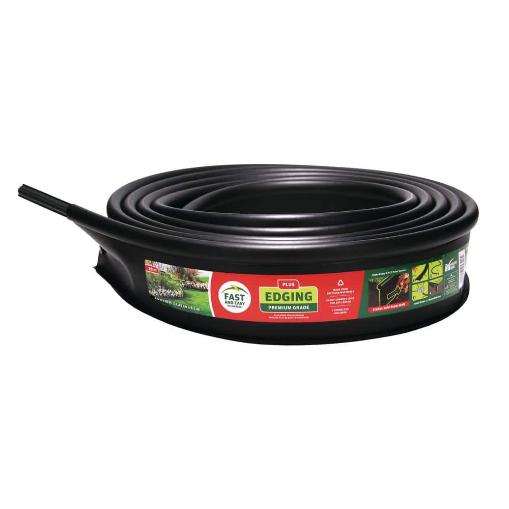 20 ft. Master Gardener Plus Plastic Coiled Edging - Hercitys