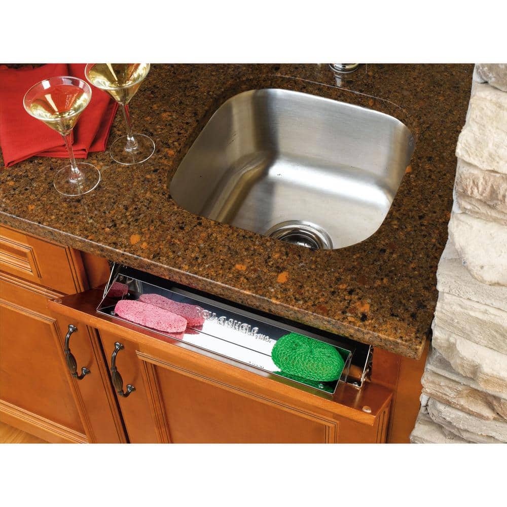 14.25 in.  Tip Out Tray Soft Close for Sink Base Cabinet - Hercitys