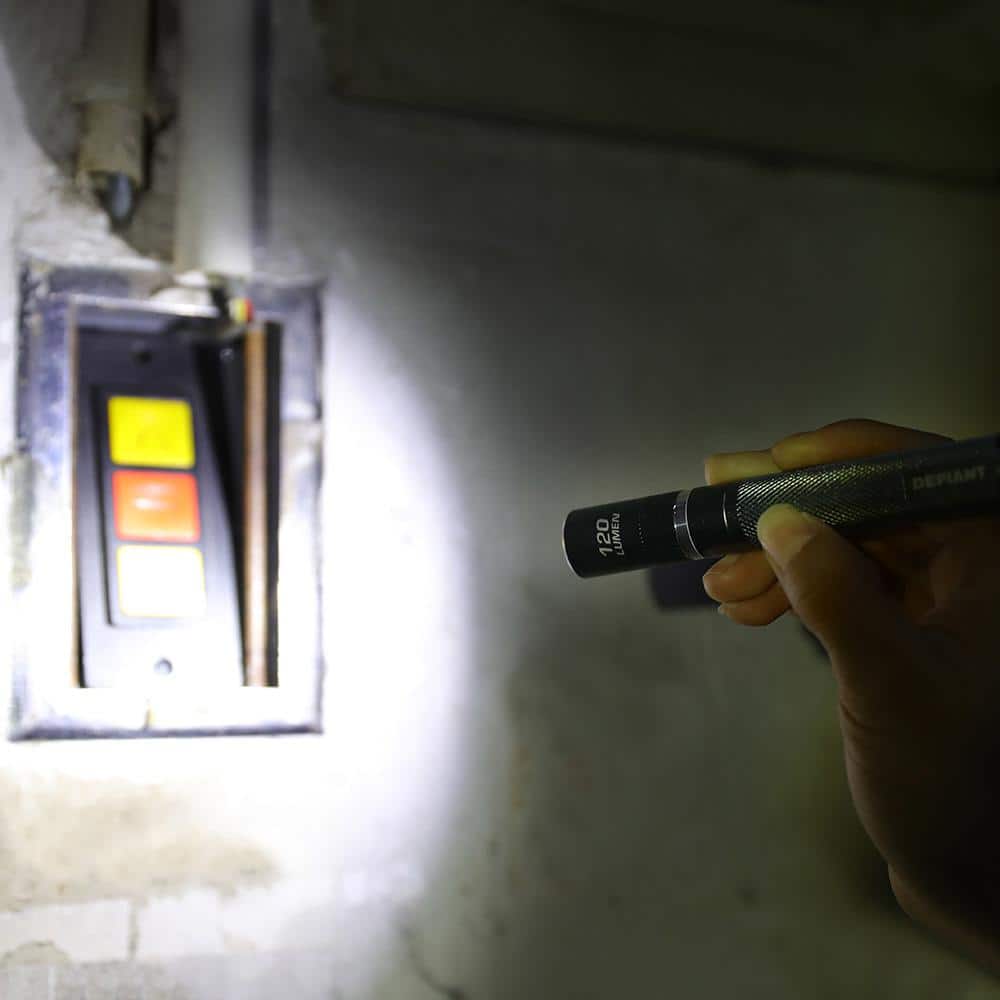 120 Lumens Aluminum Pen Light with UV Function - Hercitys