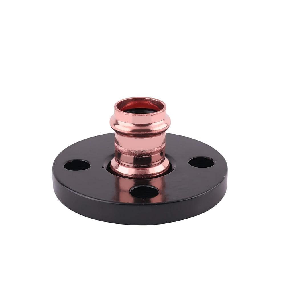 1-1/4 in. – 4 Copper Press Adapter Flange Press Fit x Press Fit x Flange - Hercitys