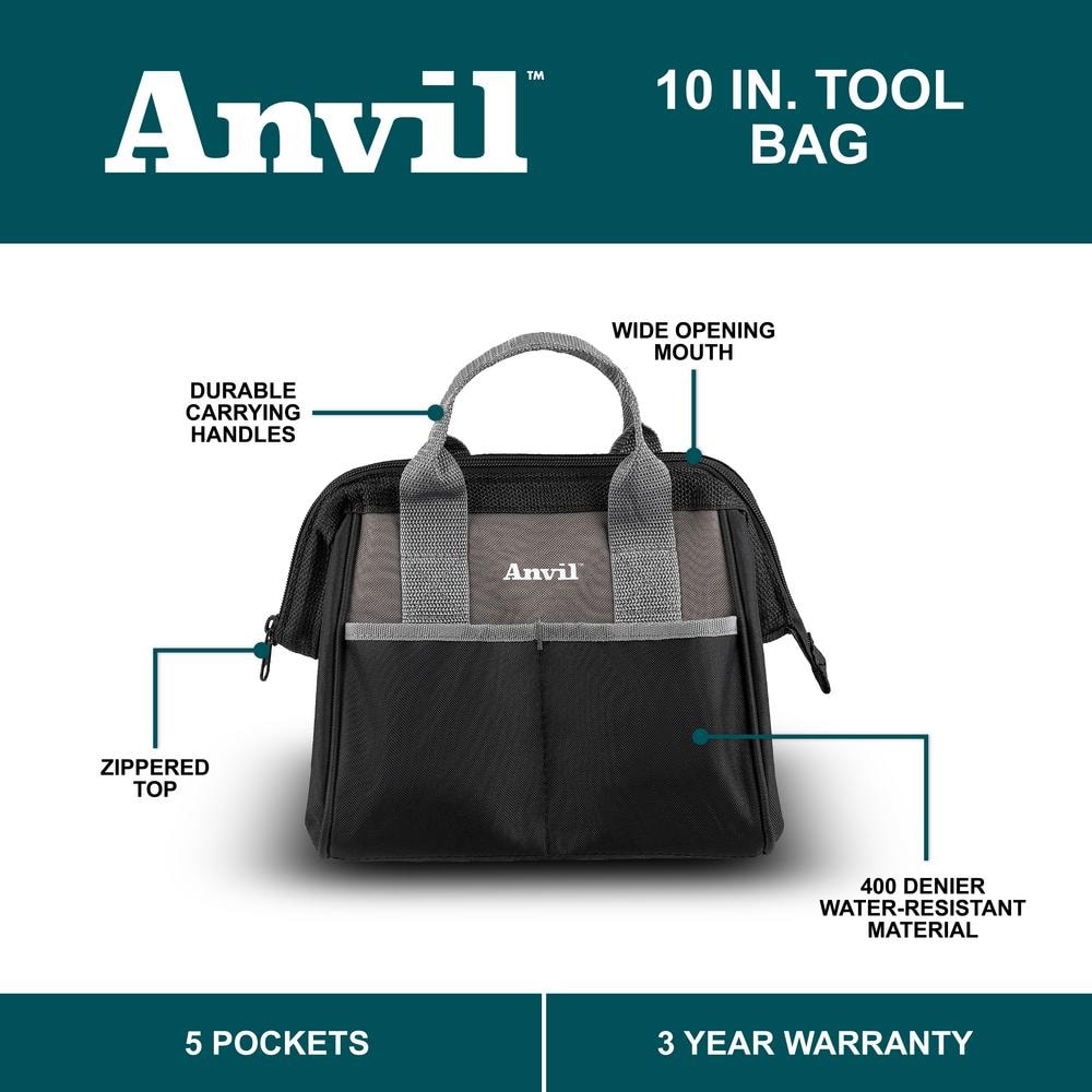 10 in. Tool Bag (3-Pack) - Hercitys