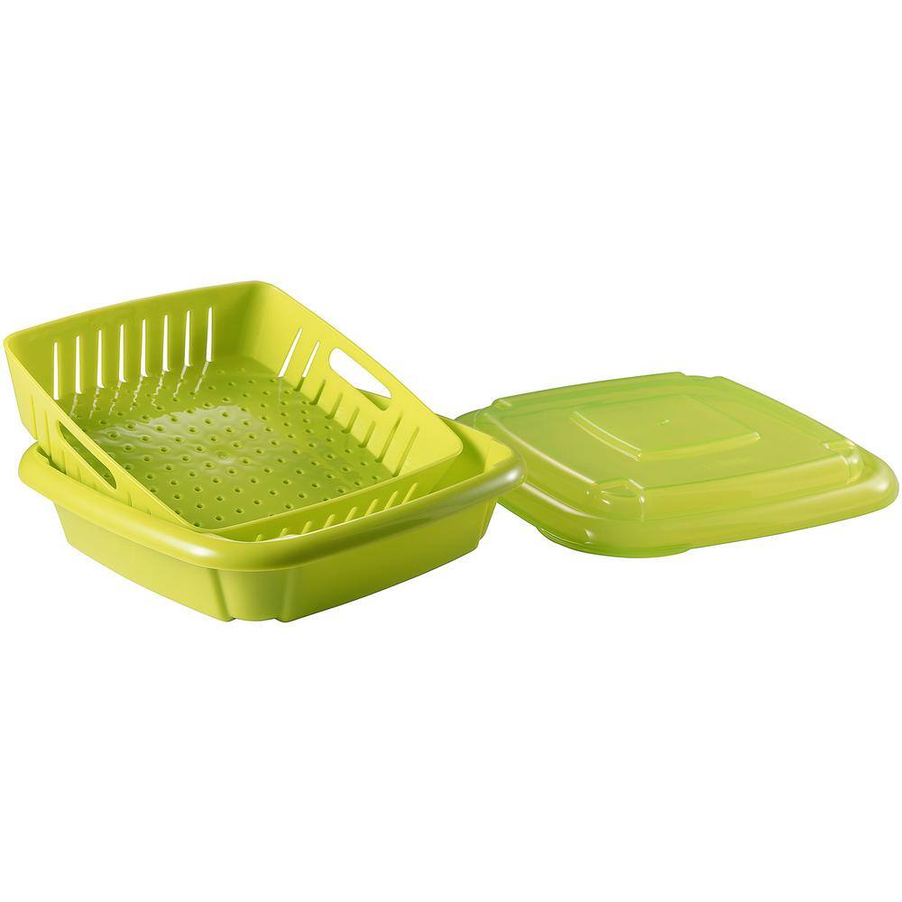 2-Piece Set Bitty Berry Box, Green and Blue - Hercitys