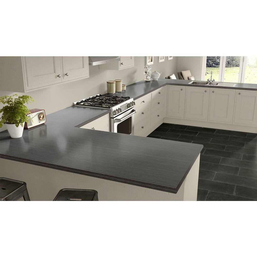 4 ft. x 8 ft. Laminate Sheet in Cosmic Strandz with Premium Linearity Finish - Hercitys