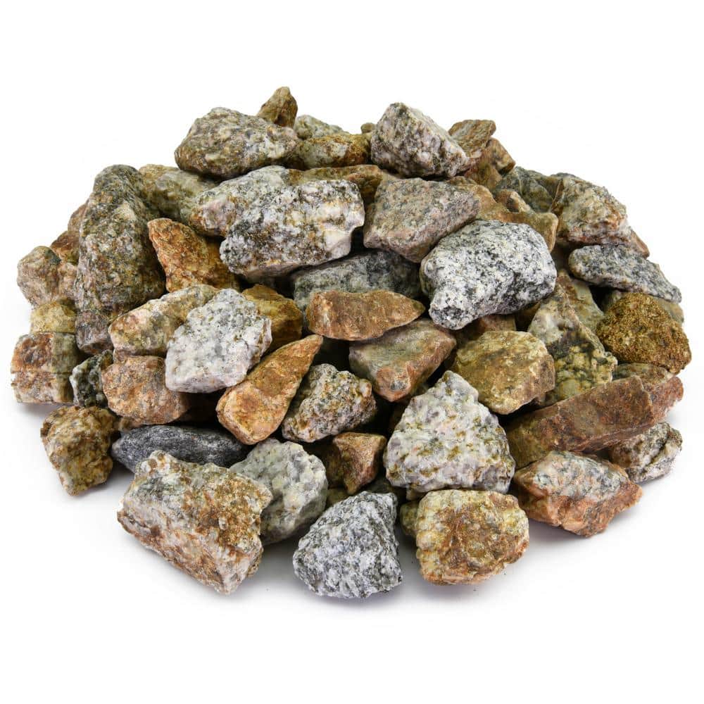 0.25 cu. ft. 3/4 in. Mojave Gold Crushed Landscape Rock for Gardening, Landscaping, Driveways and Walkways - Hercitys