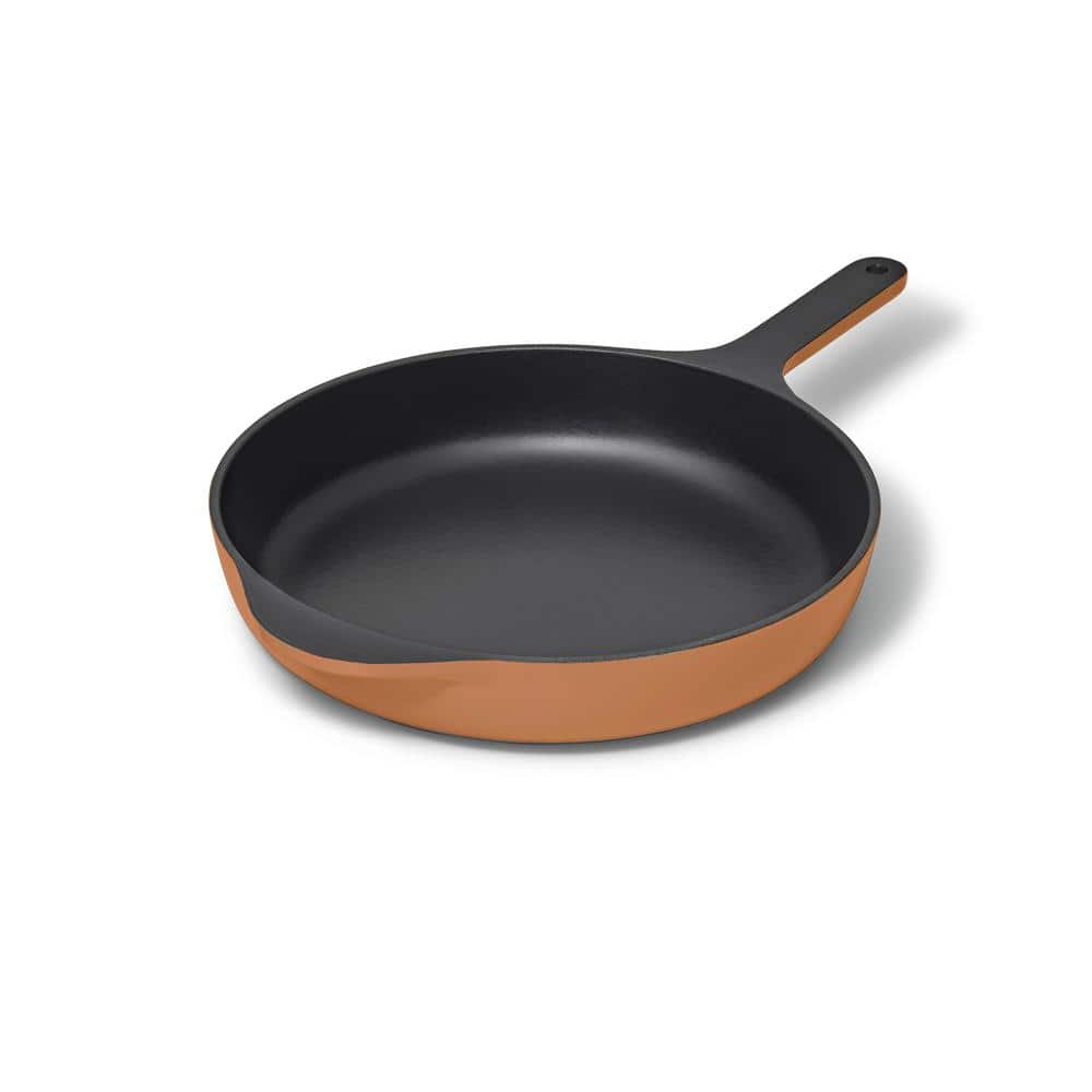 10.5 in. Cast Iron Skillet in Rust - Hercitys