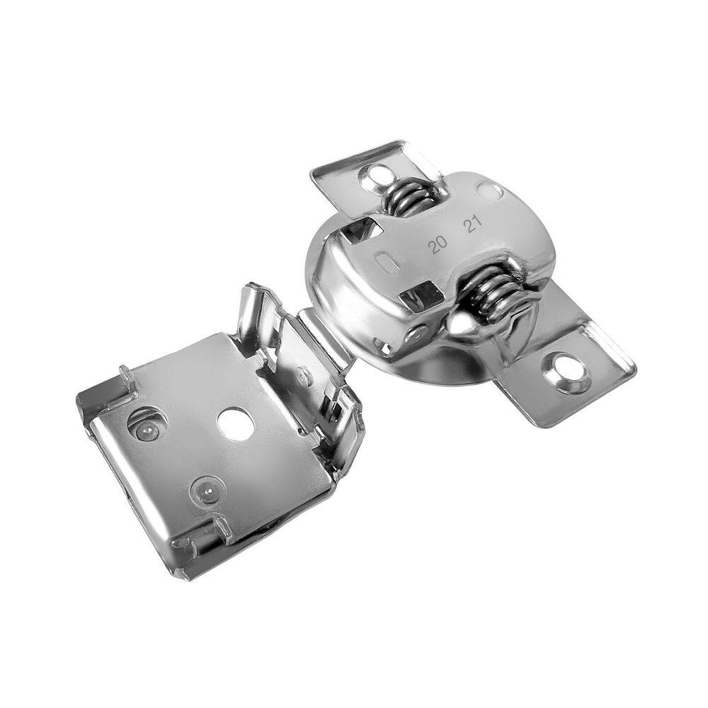 105-Degree 1-1/2 in. (35 mm) Overlay Soft Close Face Frame Cabinet Hinges with Installation Screws (15-Pairs) - Hercitys