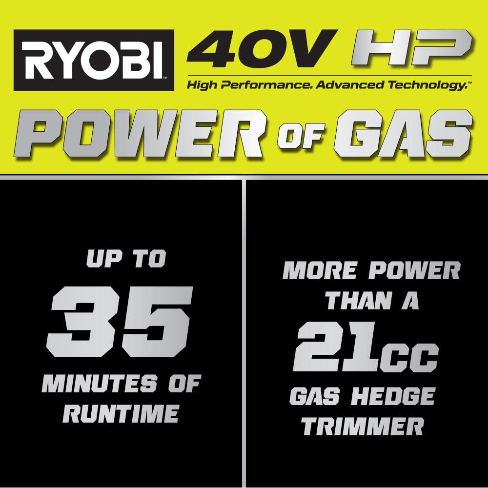 40V HP Brushless 26 in. Cordless Battery Hedge Trimmer (Tool Only) - Hercitys