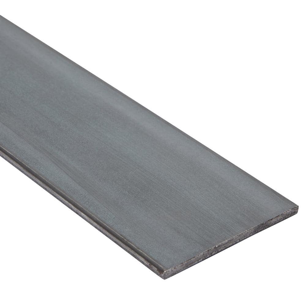 3 in. x 3 ft. – 3/16 in. Thick Plain Steel Flat Bar - Hercitys