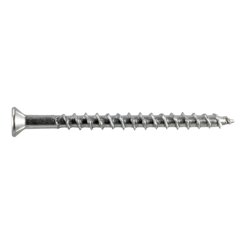 #10 x 2-1/2 in. T-25, Flat Head, Type 316 Stainless Steel Deck-Drive DWP Wood Screw (200-Pack) - Hercitys