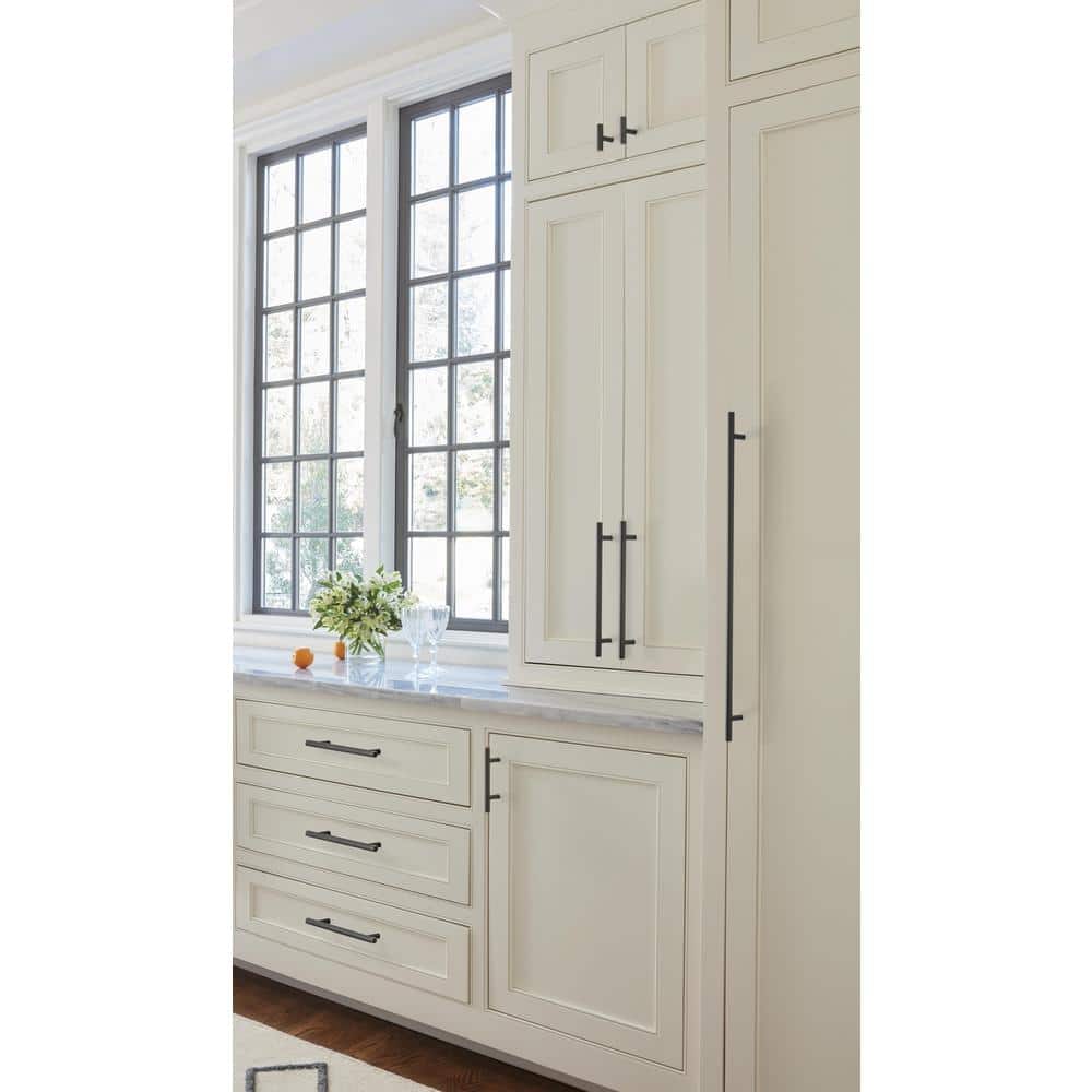 25-Pack Bar Pulls 3 in.  76mm  Modern Oil Rubbed Bronze Bar Cabinet Pulls - Hercitys