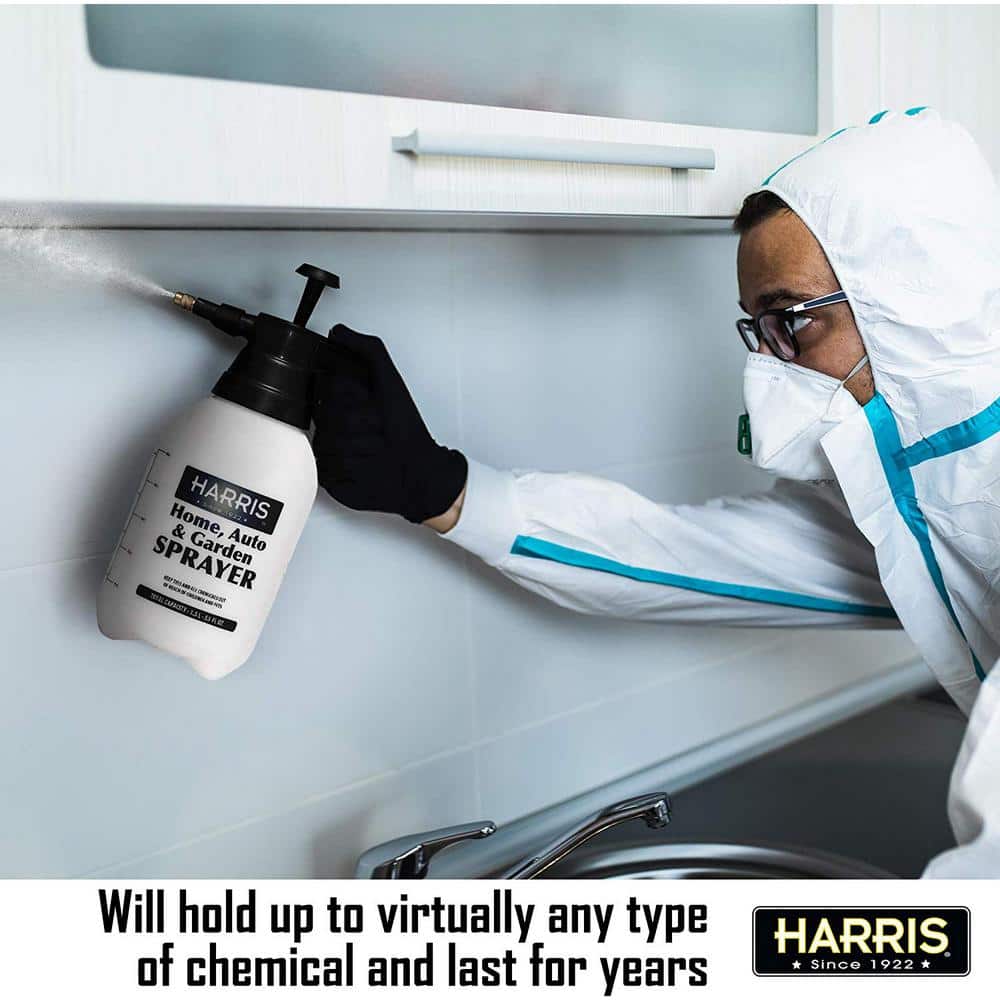 1 Gal. 5-Minute Bed Bug Killer (2-Pack) 256 oz., 32 oz. Professional Spray Bottle and 55 oz. Pump Sprayer Value Pack - Hercitys