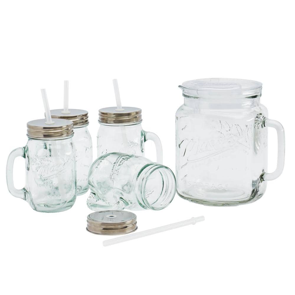 14-Piece Glass Drinkware Set - Hercitys