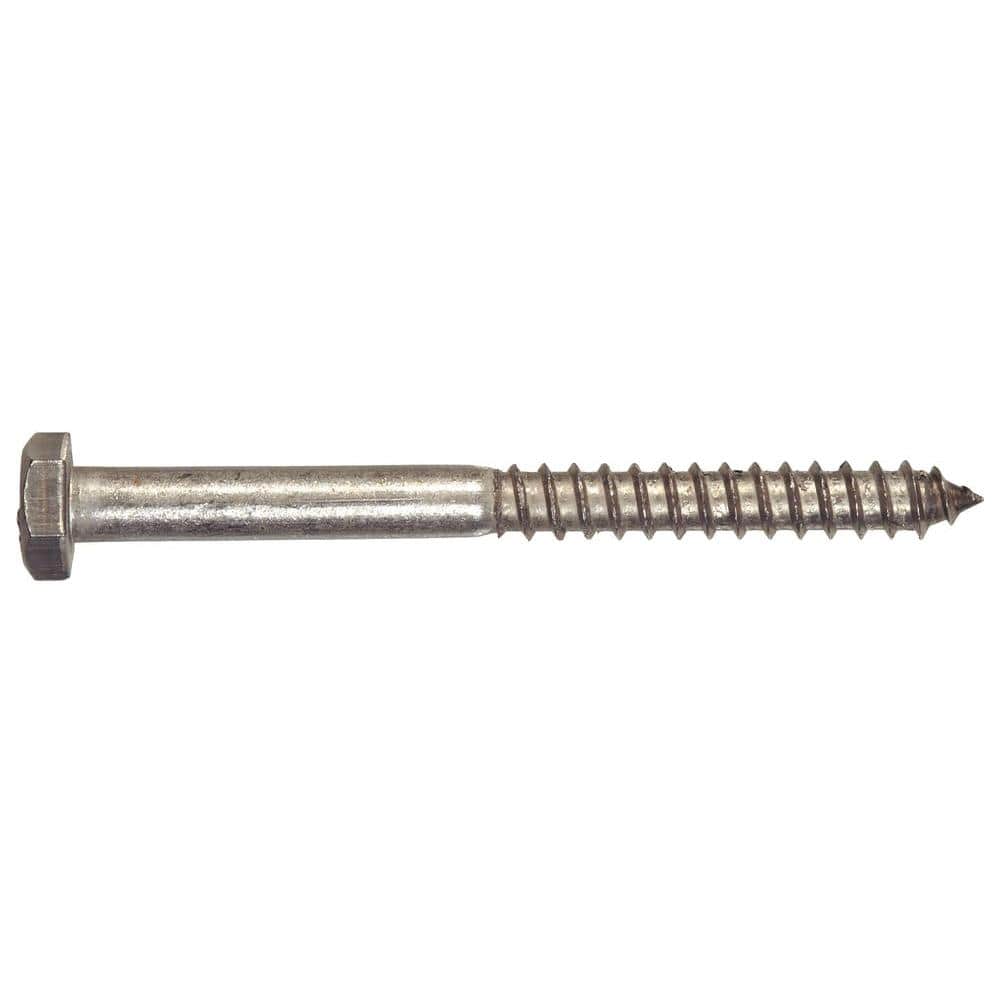 1/2 in. x 1-1/2 in. External Hex Hex-Head Lag Screws (8-Pack) - Hercitys