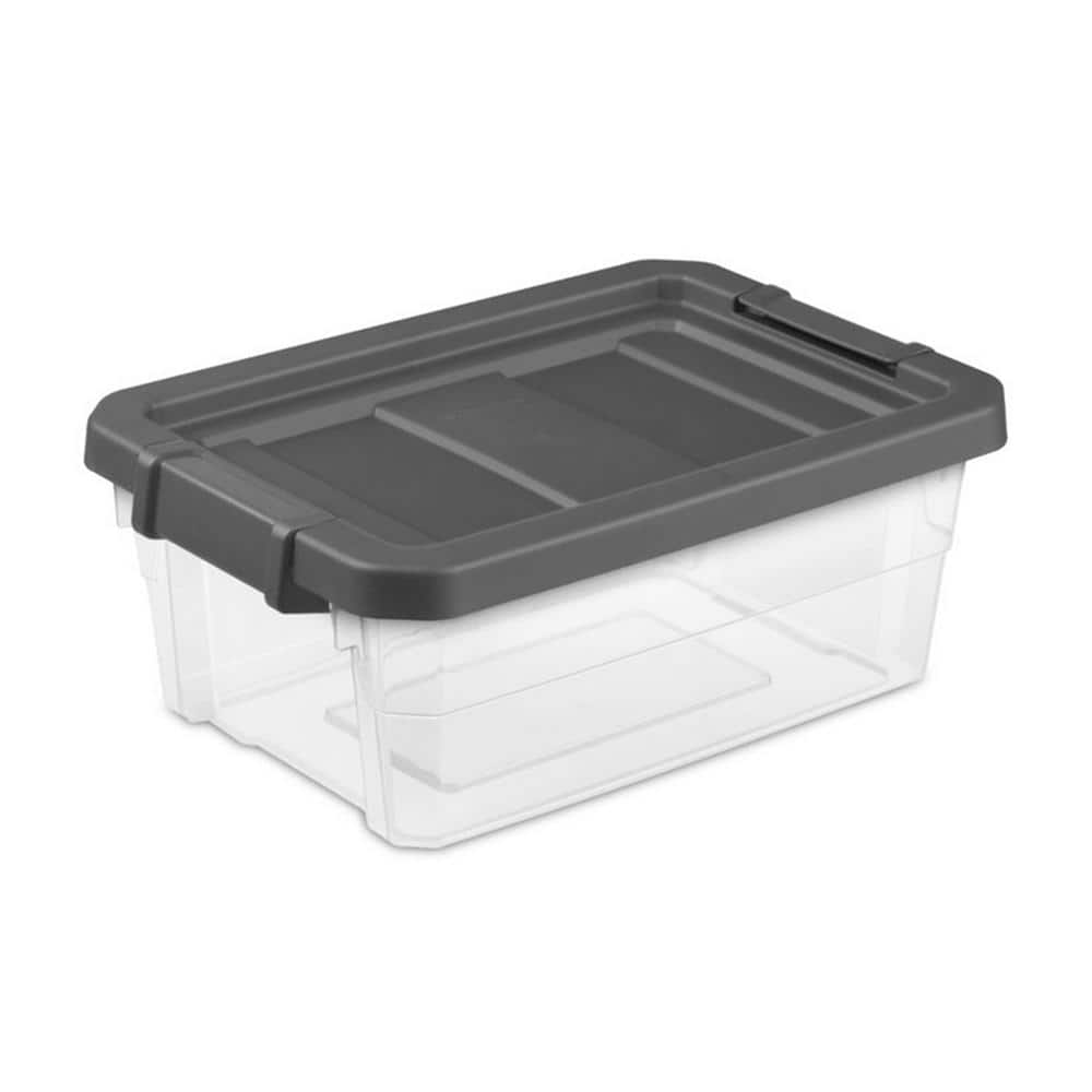 16-Qt. Clear Storage Containers 6 Pack - Hercitys