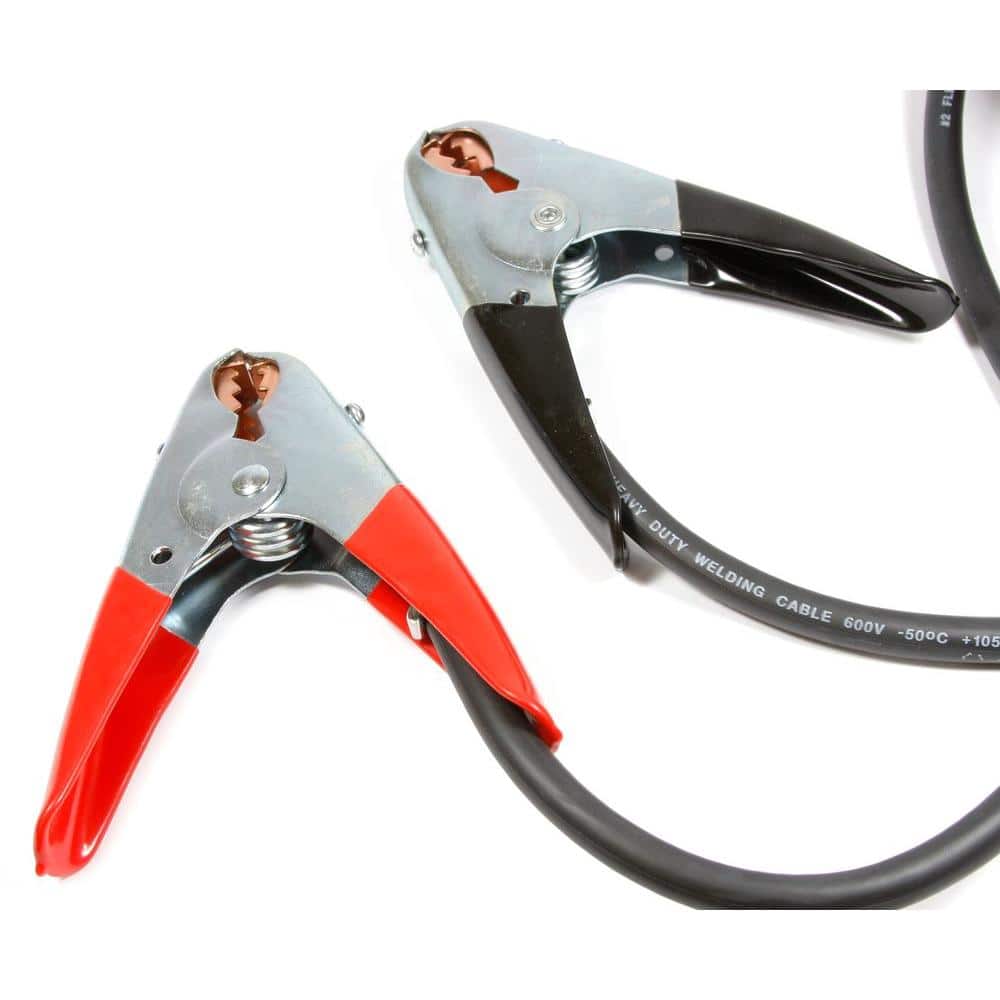 12 ft. 4 Gauge Heavy Duty Battery Jumper Cables - Hercitys