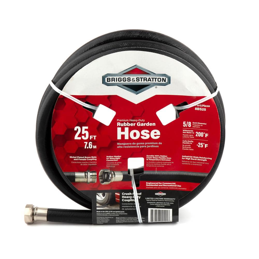 5/8 in. Dia x 25 ft. Heavy-Duty Garden Hose - Hercitys