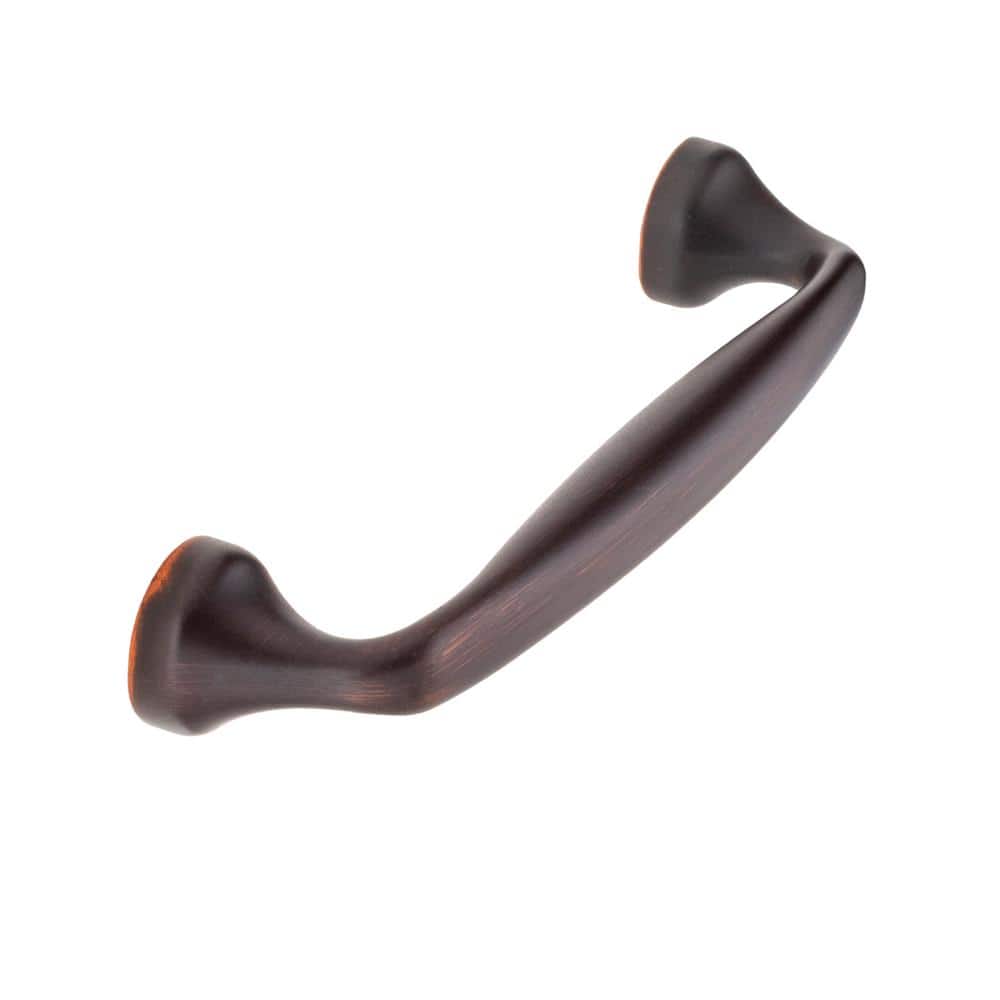10-Pack Mason 4-1/4 in. (108 mm) Center-to-Center Classic Oil Rubbed Bronze Bar Drawer Pull - Hercitys