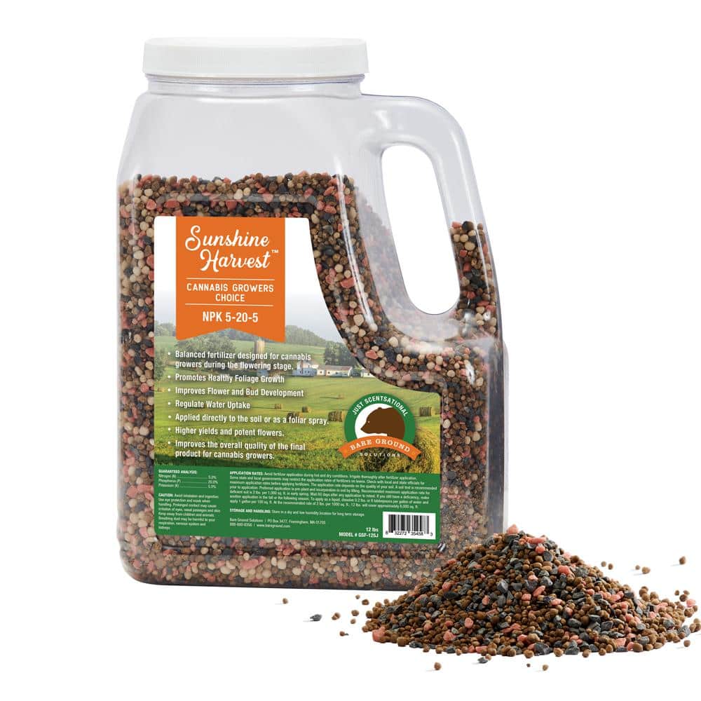 12 lbs. Jug Ganja Grower’s Choice NPK 5-20-5 - Hercitys
