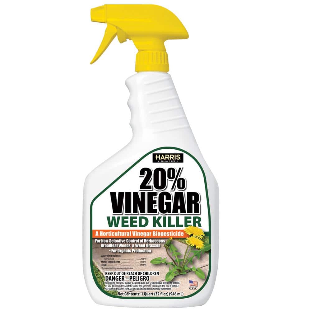 32 oz. 20% Vinegar Weed Killer - Hercitys