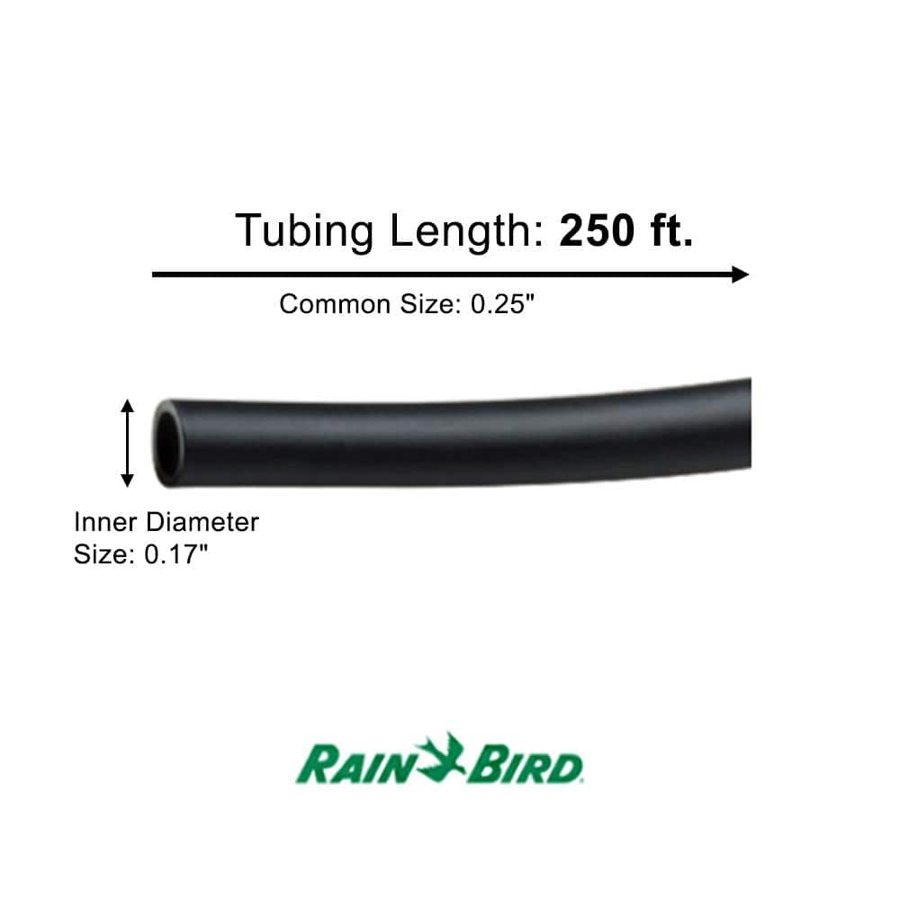 1/4 in. x 250 ft. Distribution Tubing for Drip Irrigation - Hercitys