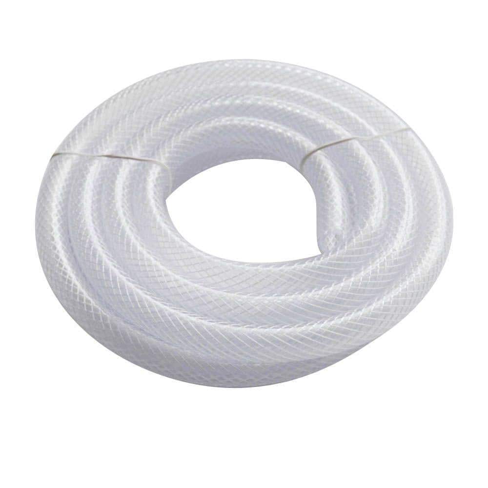 5/8 in. O.D. x 3/8 in. I.D. x 10 ft. PVC Braided Vinyl Tube - Hercitys