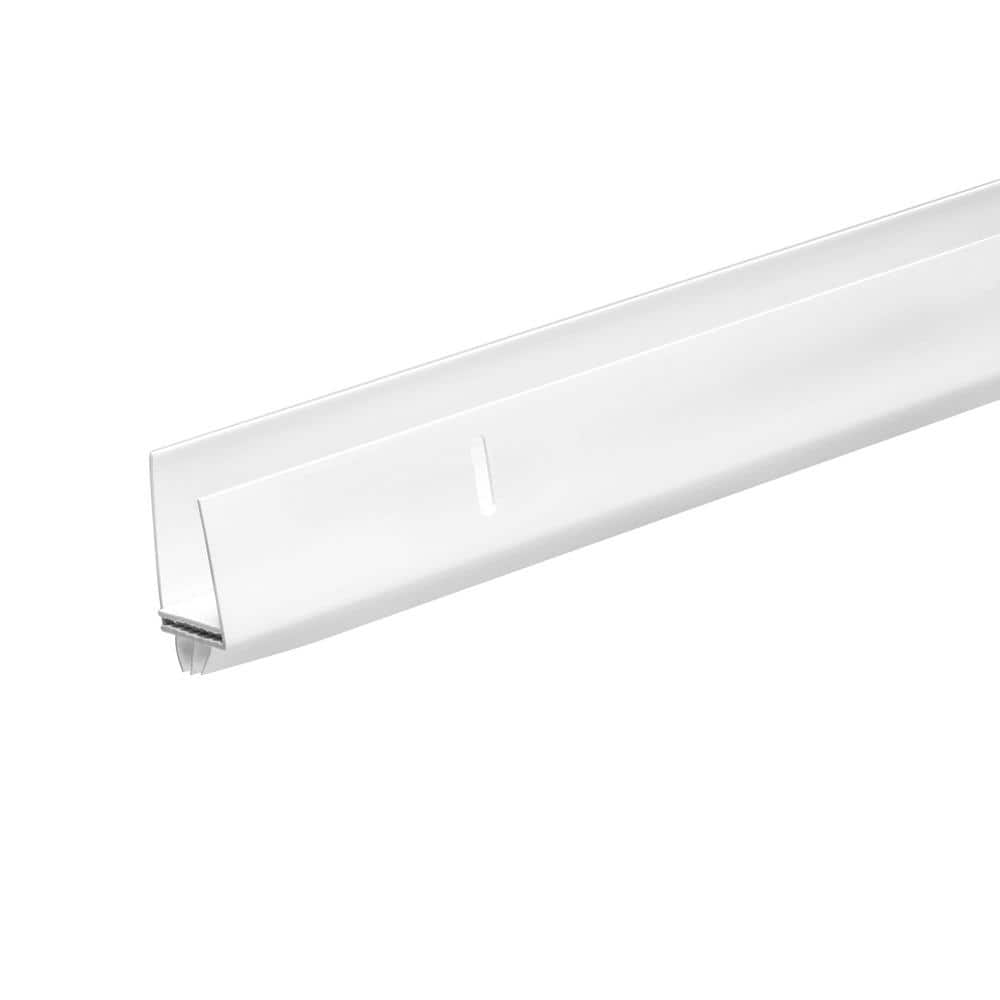 1 in. x 1-1/2 in. x 36 in. White Adjustable Storm Door Bottom - Hercitys