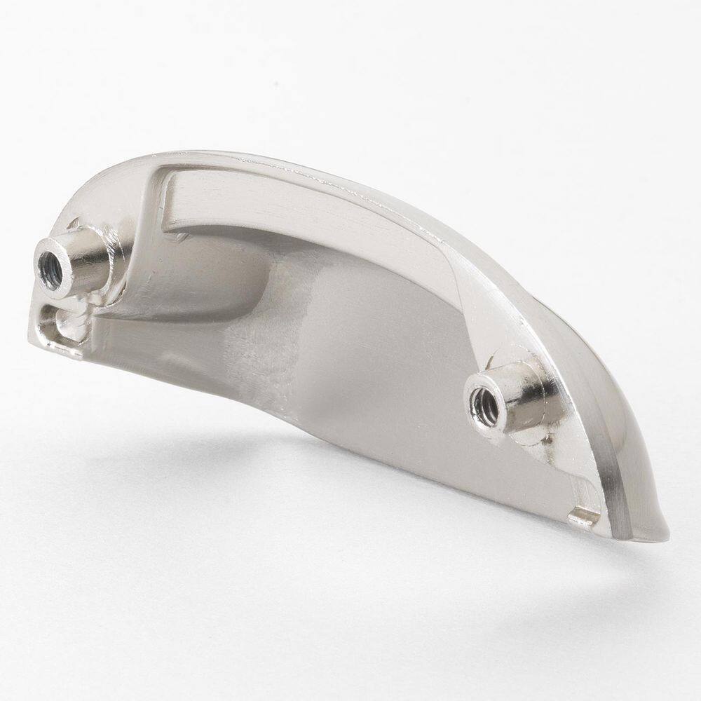 2-1/2 in. Center-to-Center Satin Nickel Classic Bin Cabinet Pulls (10-Pack) - Hercitys