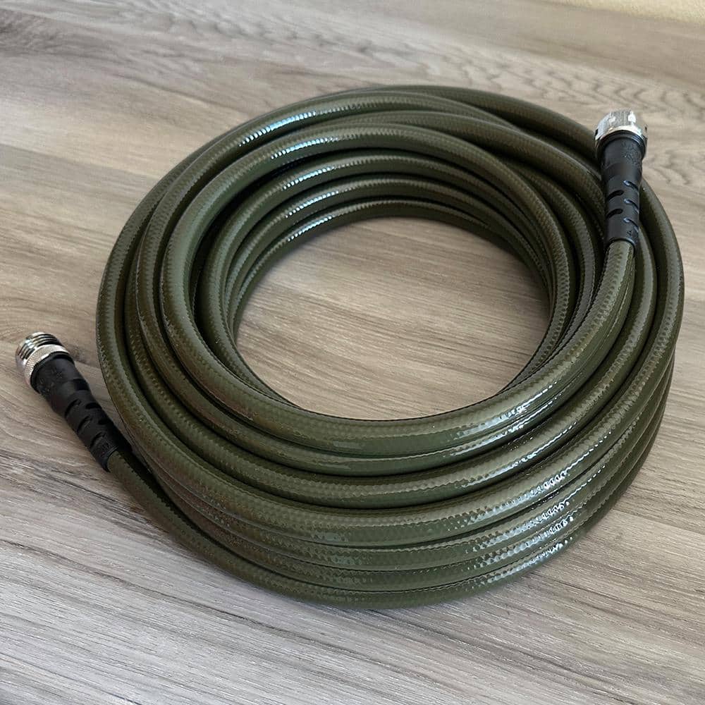 50 ft. 7/16 in. Garden Hose – Olive - Hercitys