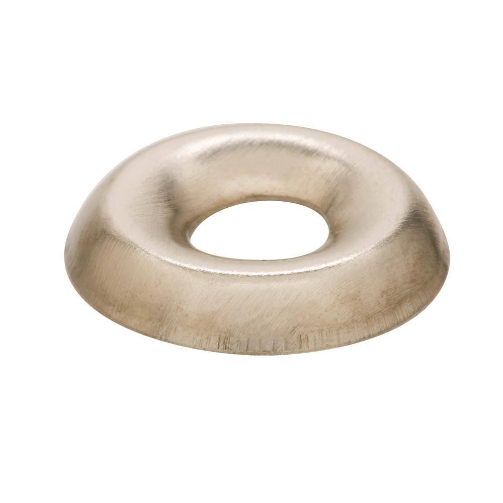 #8 Nickel Plated Finishing Washer (100 Per Pack) - Hercitys