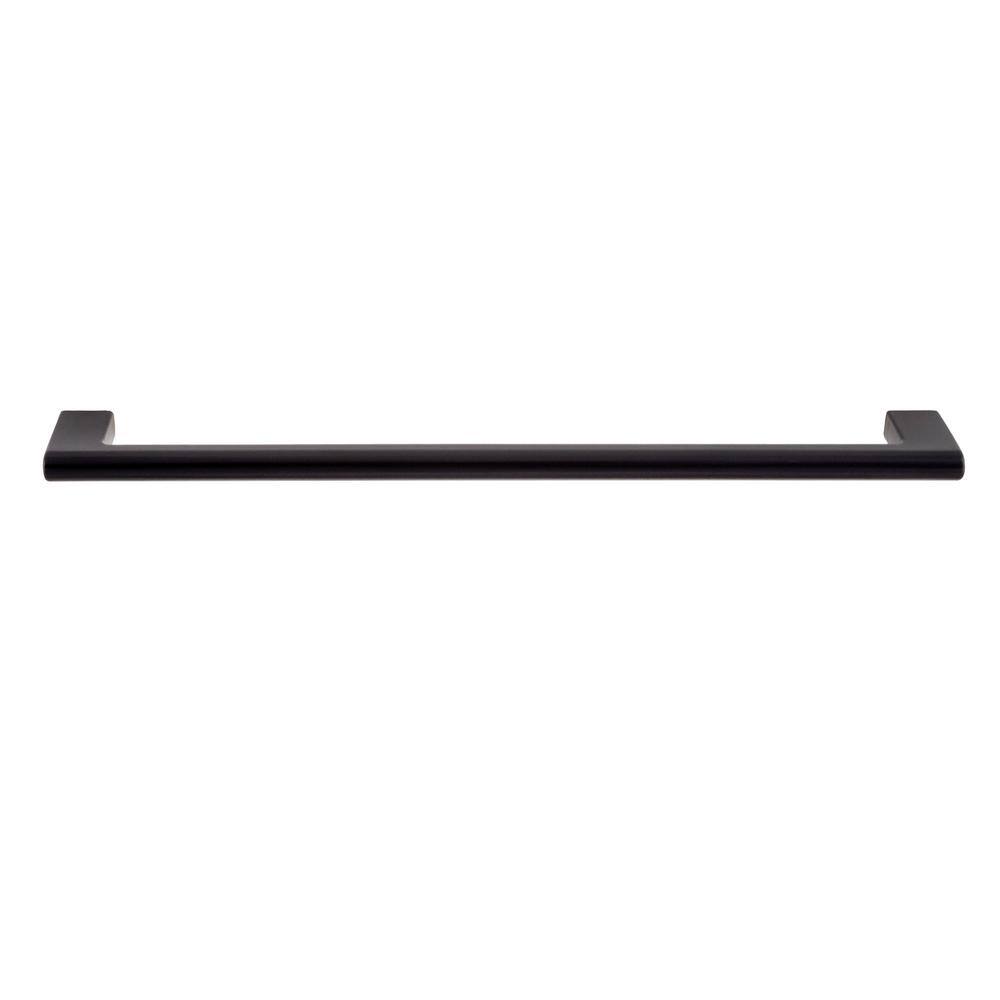5-Pack Vail 10 in. (254 mm) Center-to-Center Modern Matte Black Bar Drawer Pull - Hercitys