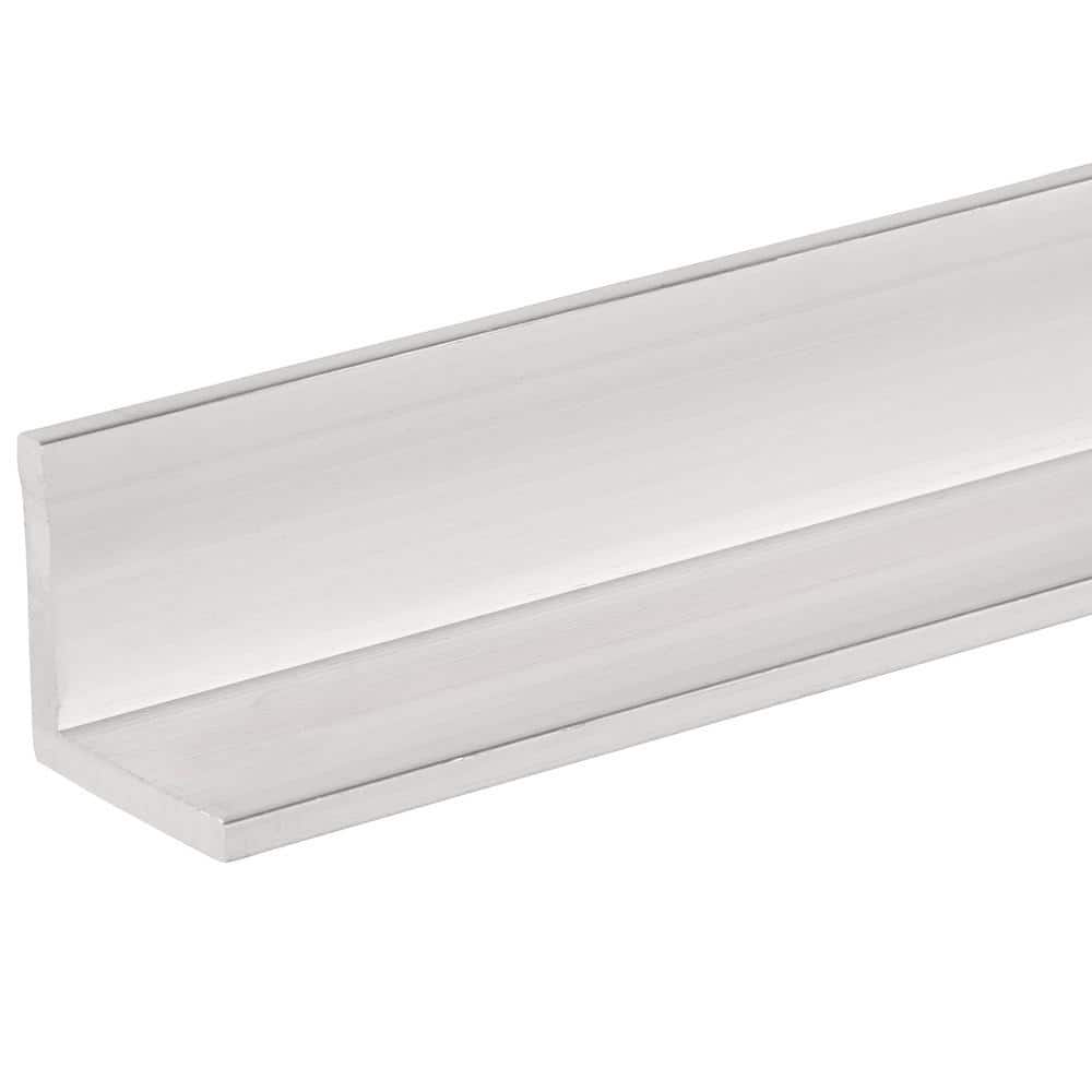 1 in. x 8 ft. – 1/8 in. Thick Aluminum Angle - Hercitys