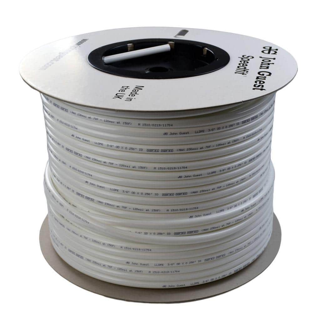 3/8 in. x 500 ft. Polyethylene Tubing Coin in White - Hercitys