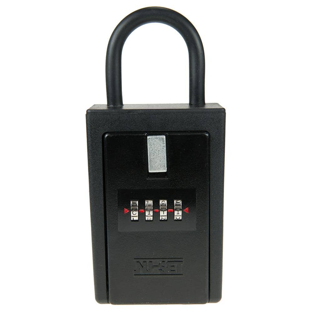 4 Letter Alpha Combination Key Card Storage Lock Box - Hercitys