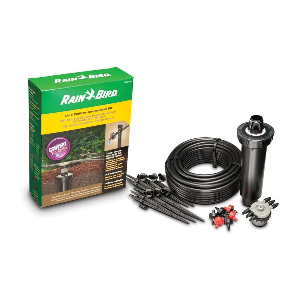1800 Pop-Up Sprinkler Head to 6-Emitter Drip Irrigation Conversion Kit - Hercitys