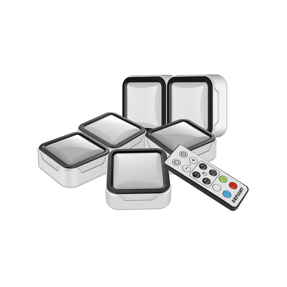 40 Lumens Accent Light Combo with Remote Control (6-Pack) - Hercitys