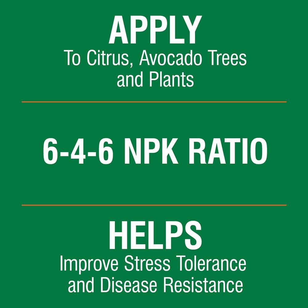 20 lbs. All Season Citrus and Avocado Plant Food Dry Fertilizer (6-4-6) - Hercitys