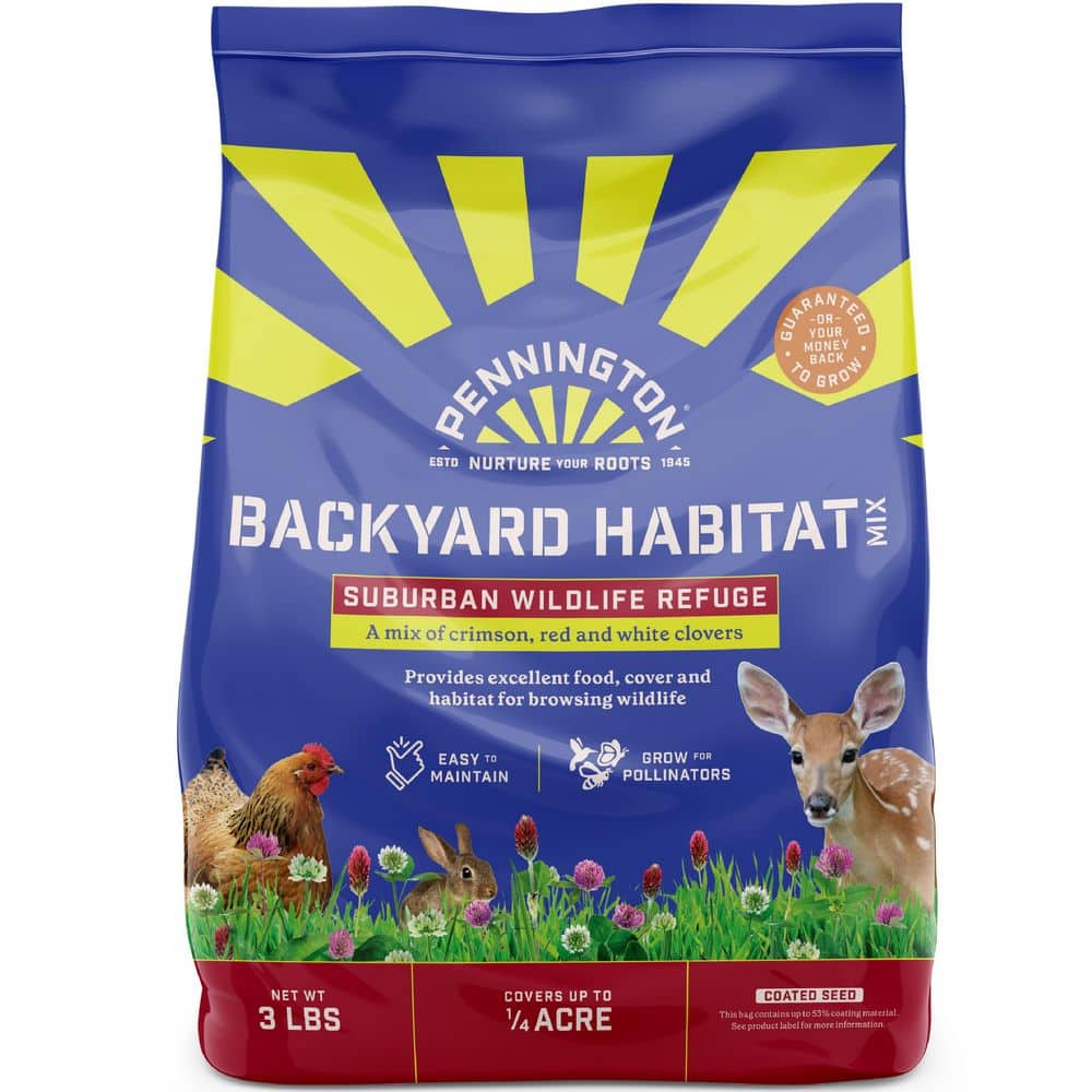 3 lbs. 10,000 sq. ft. Backyard Habitat Seed - Hercitys