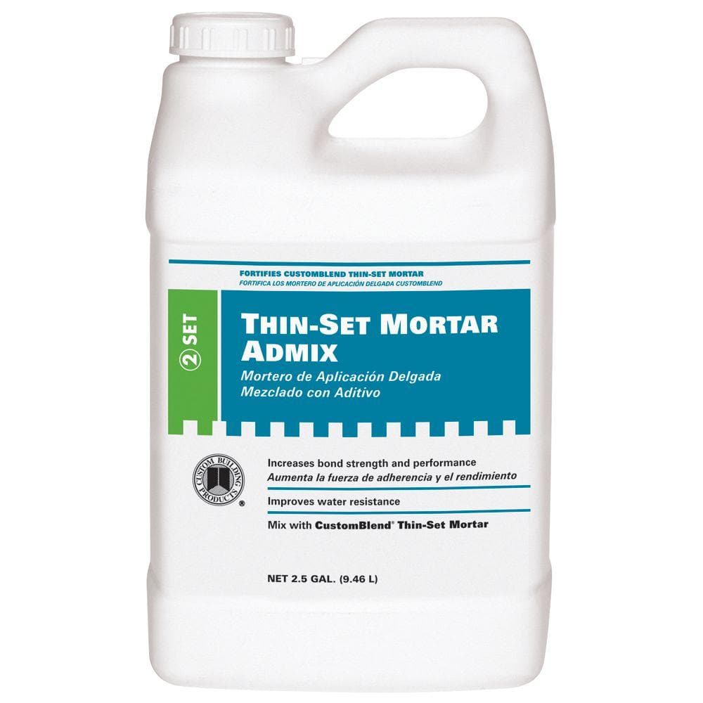 10 qt. Liquid Thinset Admixture for Non-Modified Mortars - Hercitys
