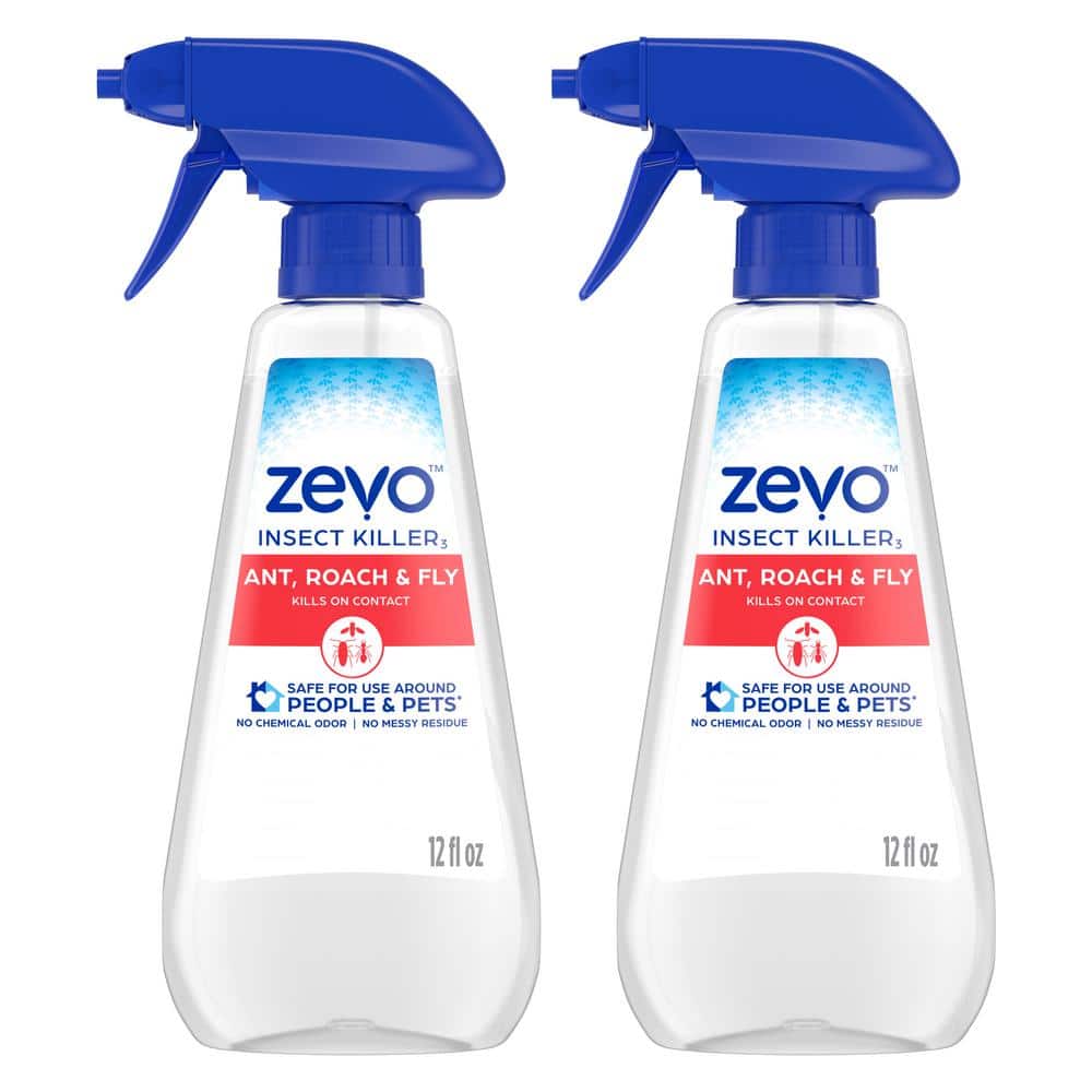 12 oz. Ant, Roach and Fly Multi- Insect Killer Trigger Spray (Multi-Pack 2) - Hercitys