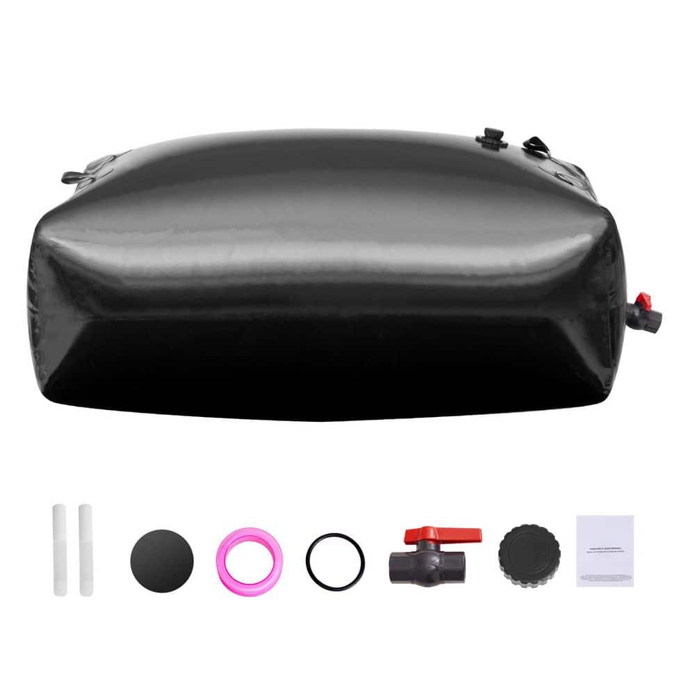 540L/142.7 gal. Water Storage Bladder, RV Water Tank, 1000D PVC Collapsible Water Storage Containers - Hercitys