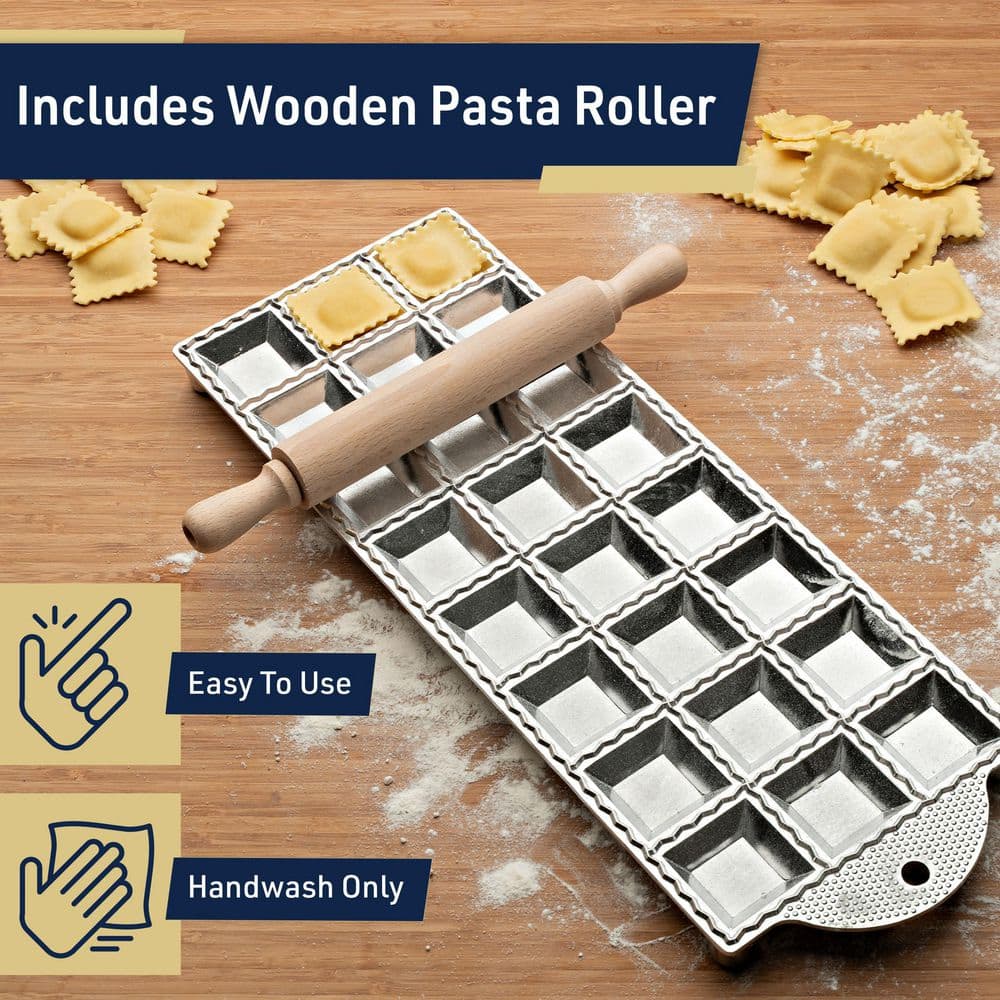 2 in. Square Ravioli Mold Cutter - Hercitys